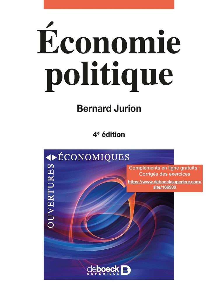 [9782804166939] Économie politique
