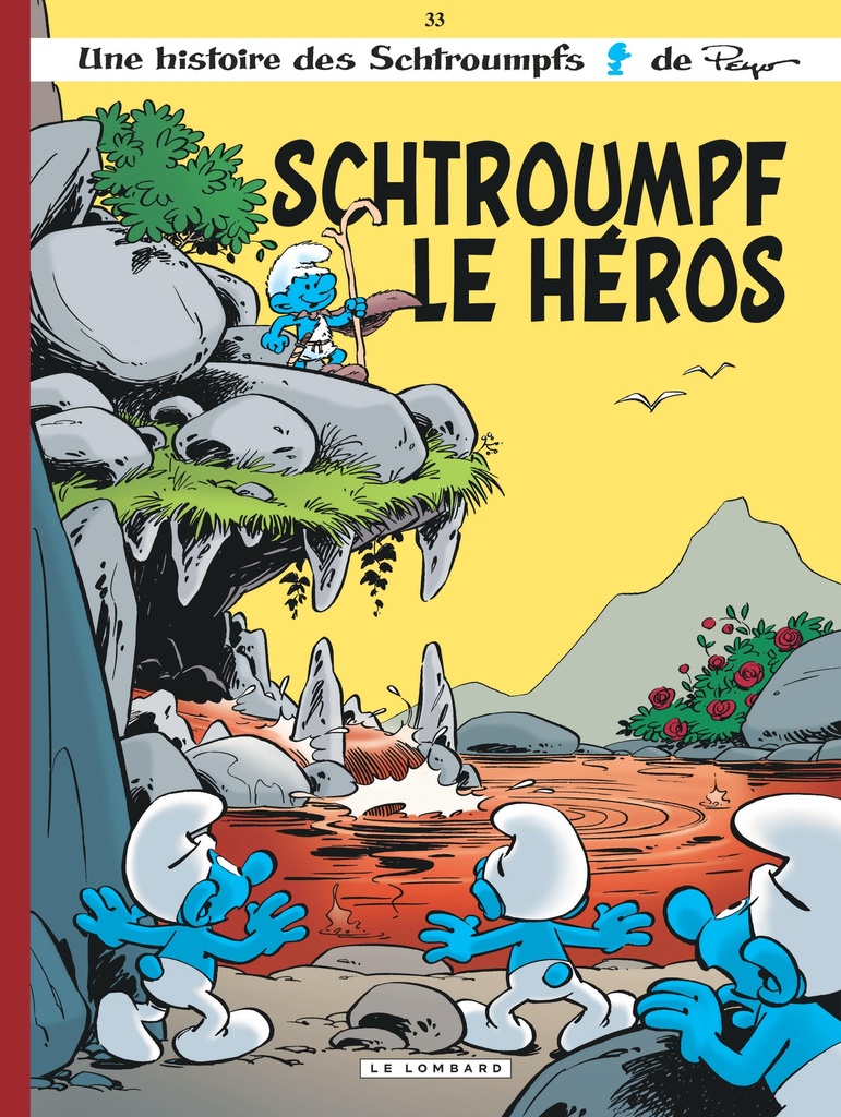 [9782803635436] Les Schtroumpfs Lombard - Tome 33 - Schtroumpf le Héros