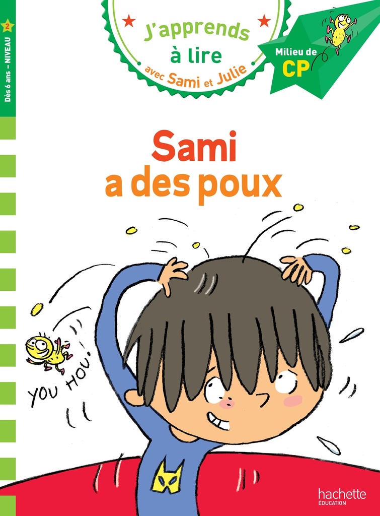 [9782012706194] Sami et Julie CP Niveau 2 Sami a des poux