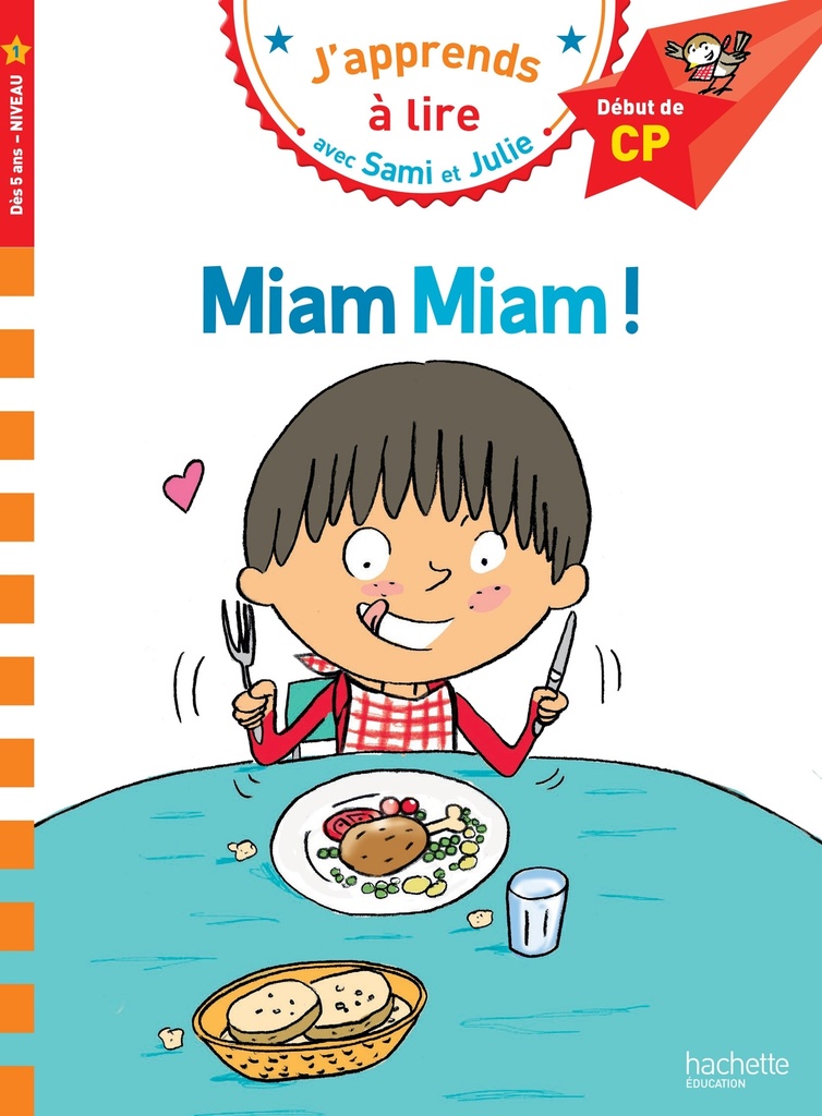 [9782012706170] Sami et Julie CP Niveau 1 Miam Miam !