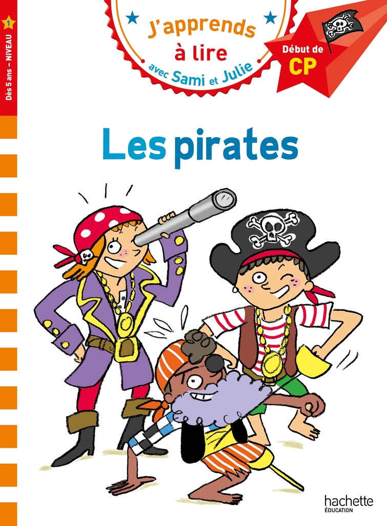 [9782017082965] Sami et Julie CP Niveau 1 Les pirates
