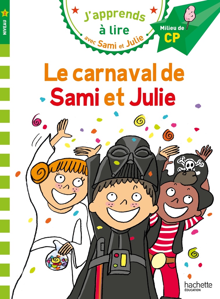 [9782017076117] Sami et Julie CP Niveau 2 Le carnaval de Sami et Julie