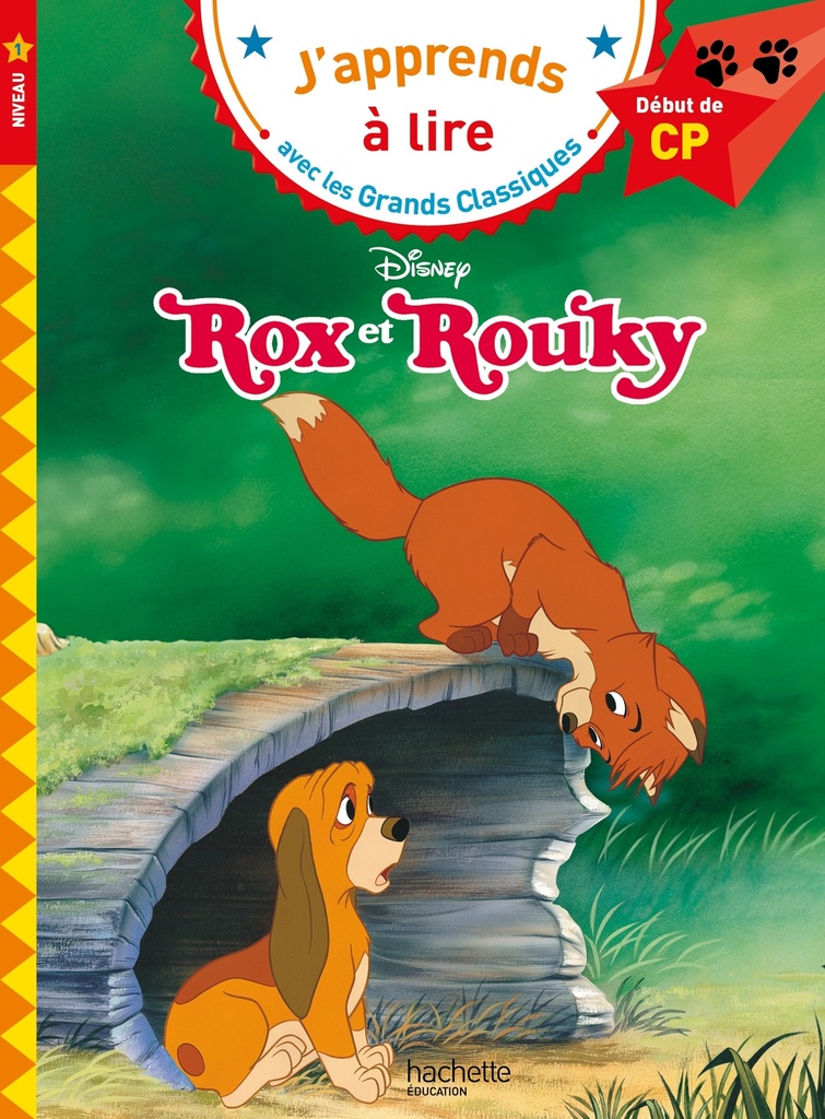 [9782017015475] Disney - Rox et Rouky, CP Niveau 1