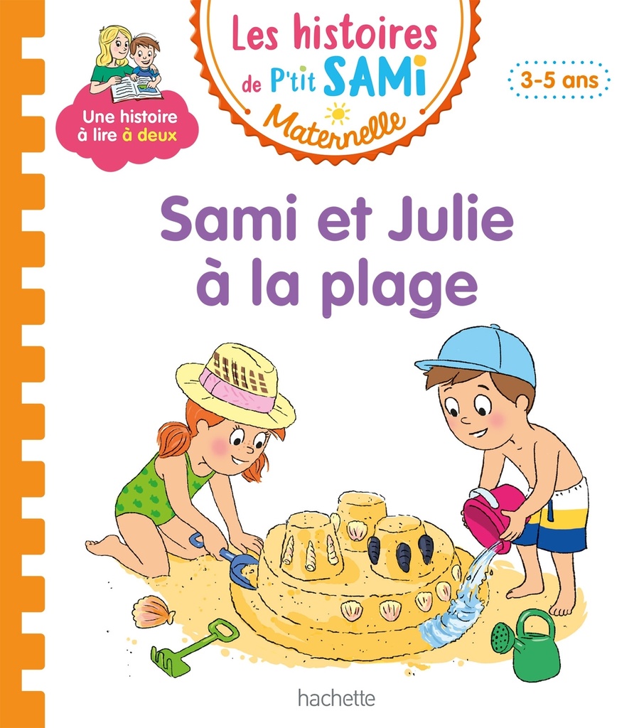 [9782017080817] Les histoires de P'tit Sami Maternelle (3-5 ans) : Sami et Julie à la plage