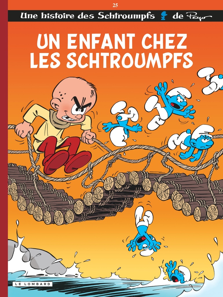 [9782803622429] Les Schtroumpfs Lombard - Tome 25 - Un Enfant chez les Schtroumpfs