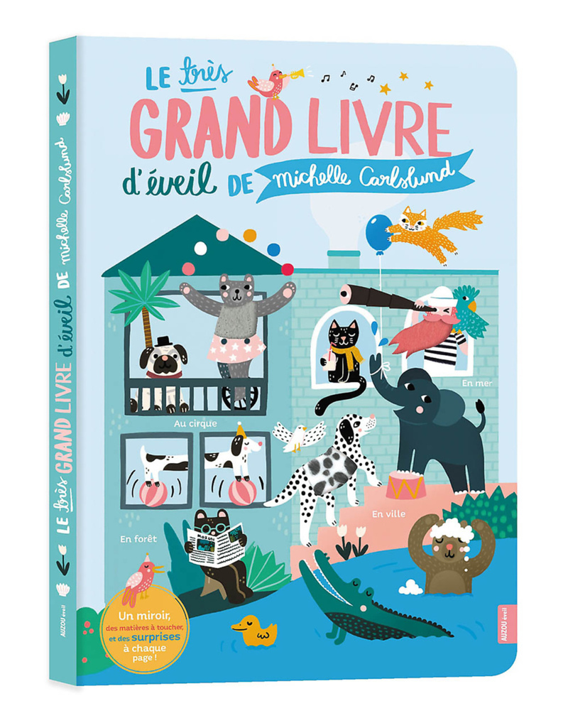 [9782733864531] Le très grand livre d'éveil de Michelle Carlslund