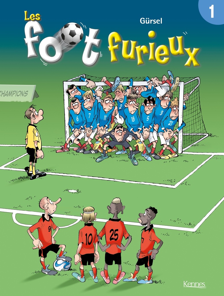 [9782872652822] Les Foot furieux T01