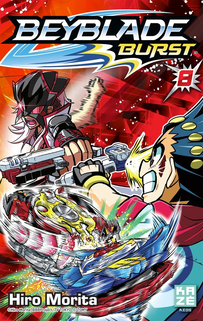 [9782820332875] Beyblade Burst T08