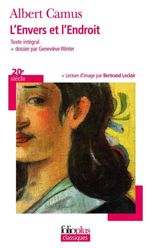 [9782070450732] L'Envers et l'Endroit