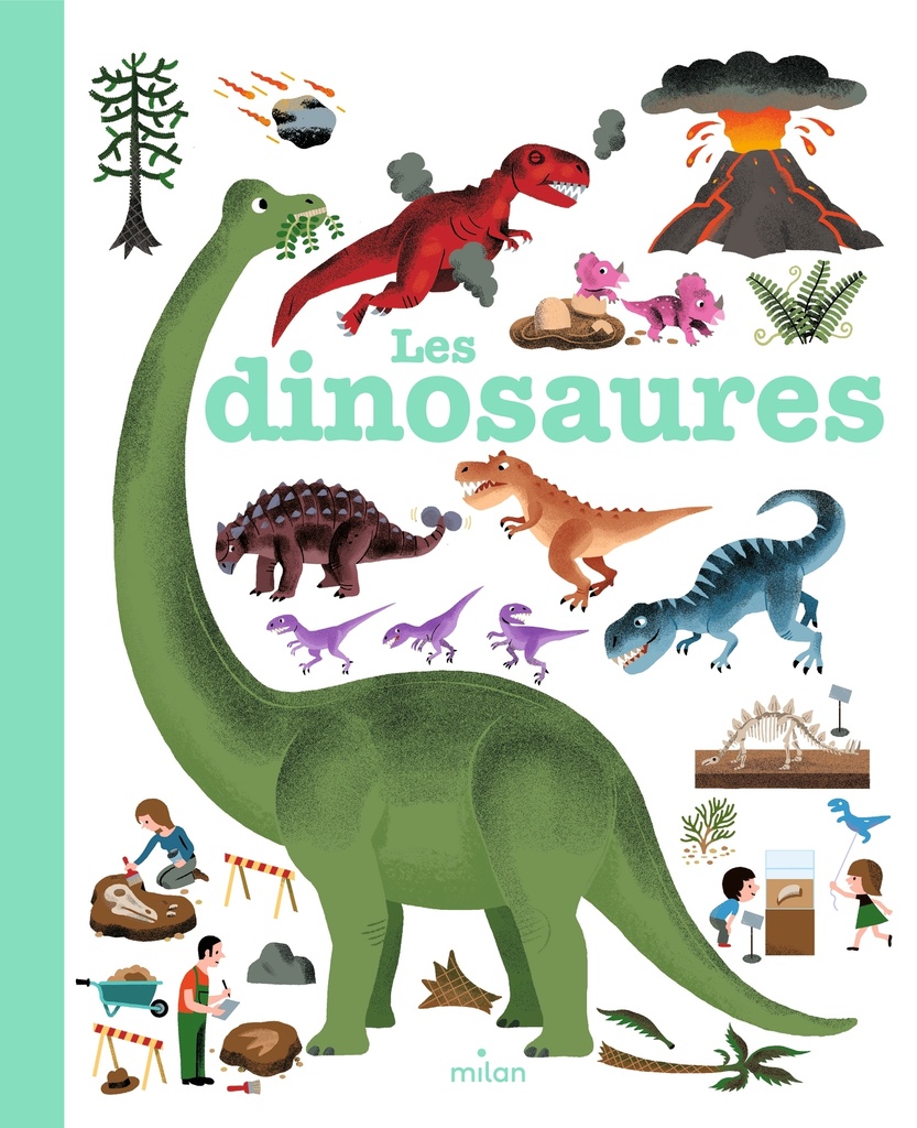[9782745963444] MES ANNÉES POURQUOI - Les Dinosaures - Dès 4 ans