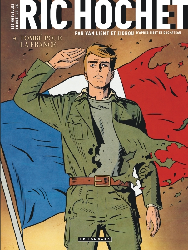 [9782803674435] Les Nouvelles Enquêtes de Ric Hochet - Tome 4 - Tombé pour la France