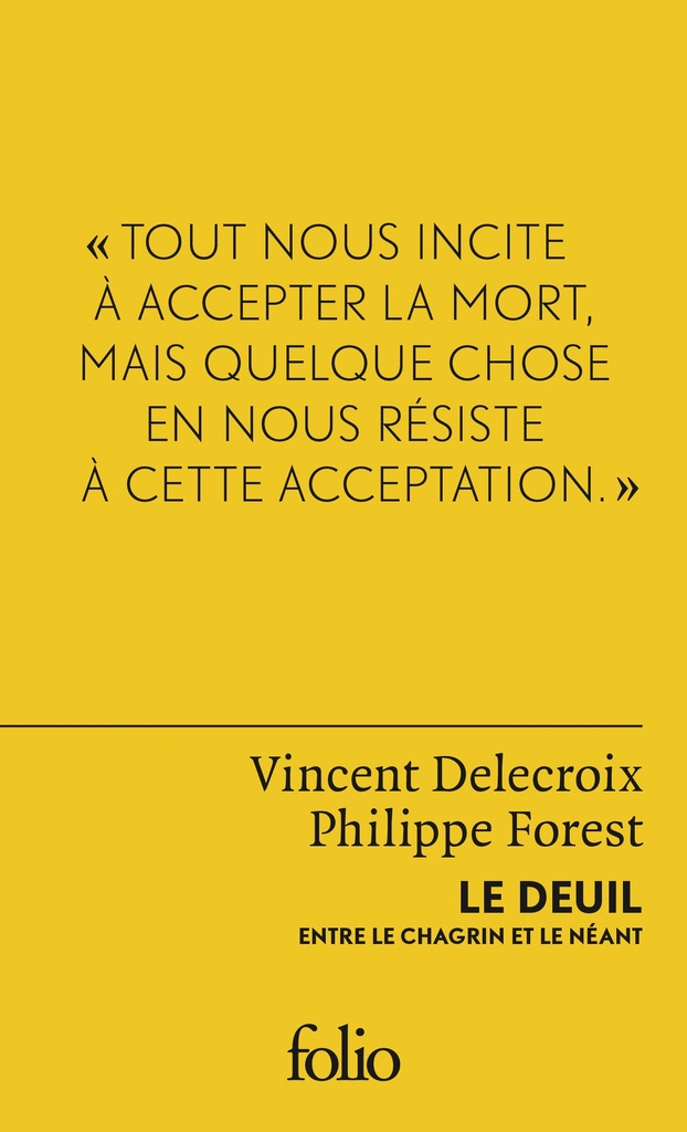 [9782072722981] Le deuil