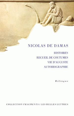 [9782251742113] Histoires. Recueil de coutumes. Vie d'Auguste. Autobiographie