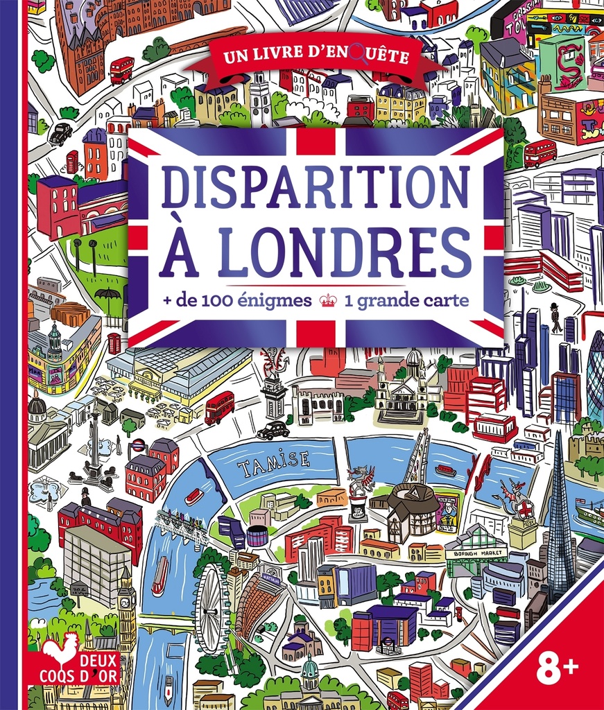 [9782017060734] Disparition à Londres - livre avec carte