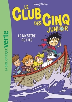 Le Club des Cinq Junior, Tome 02 - Le Mystère de l'île