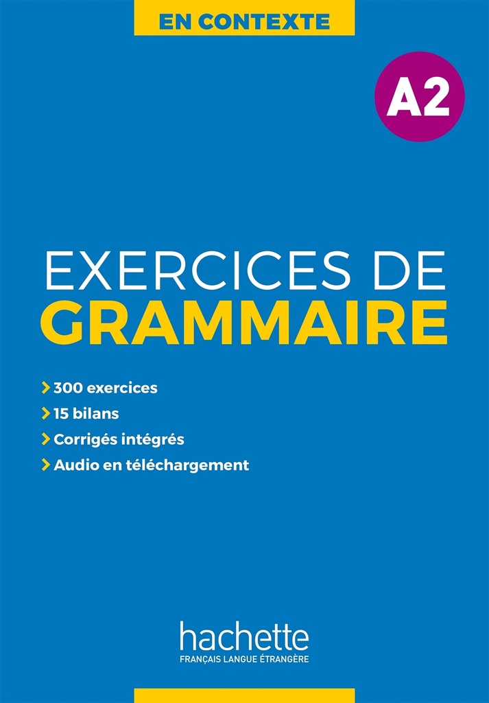 [9782014016338] En Contexte - Exercices de grammaire (A2)