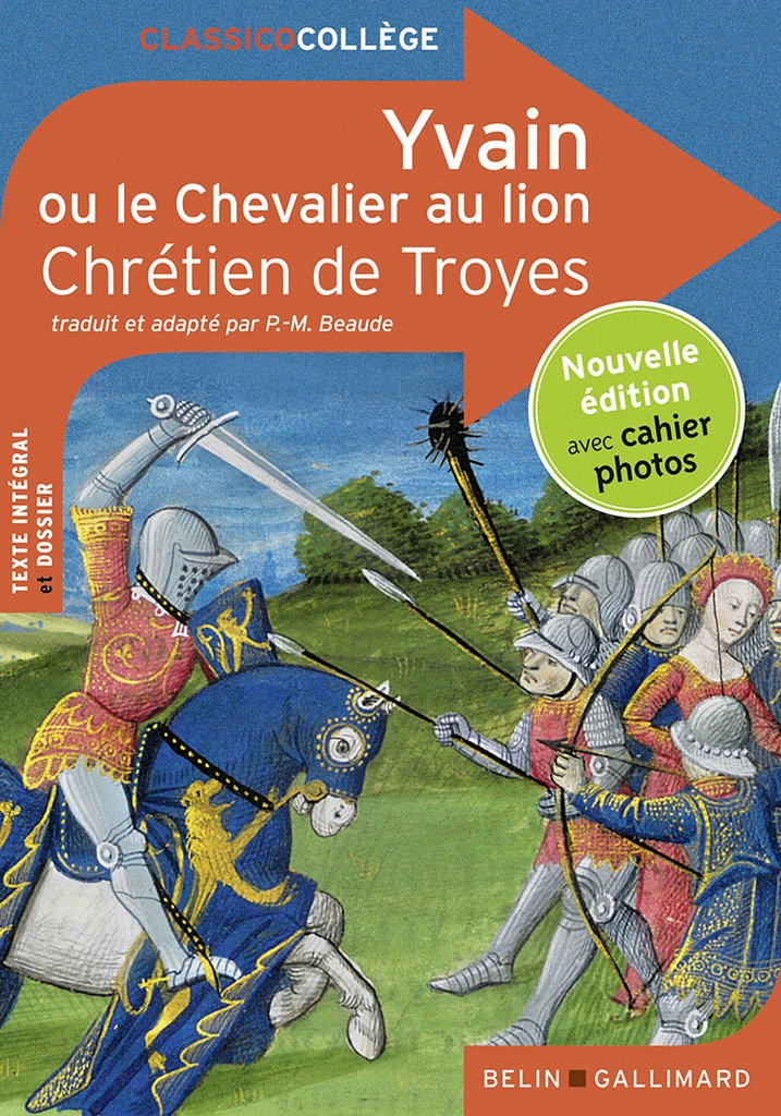 [9782701196787] Yvain ou le Chevalier au lion