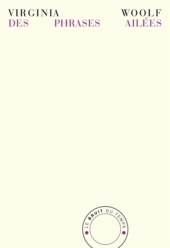 [9782358730808] Des phrases ailées