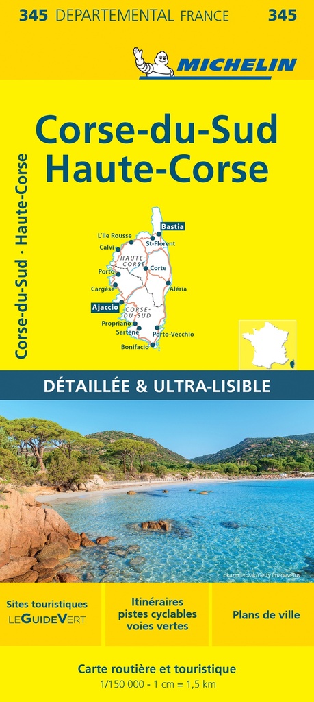[9782067202474] CORSE - DU - SUD / HAUTE - CORSE 11345 CARTE ' LOC