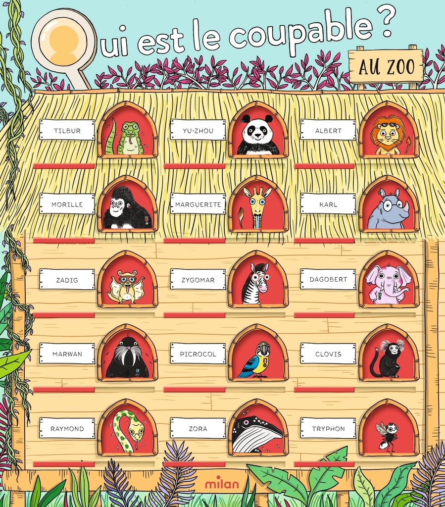 [9782408003968] Qui est le coupable au zoo ?
