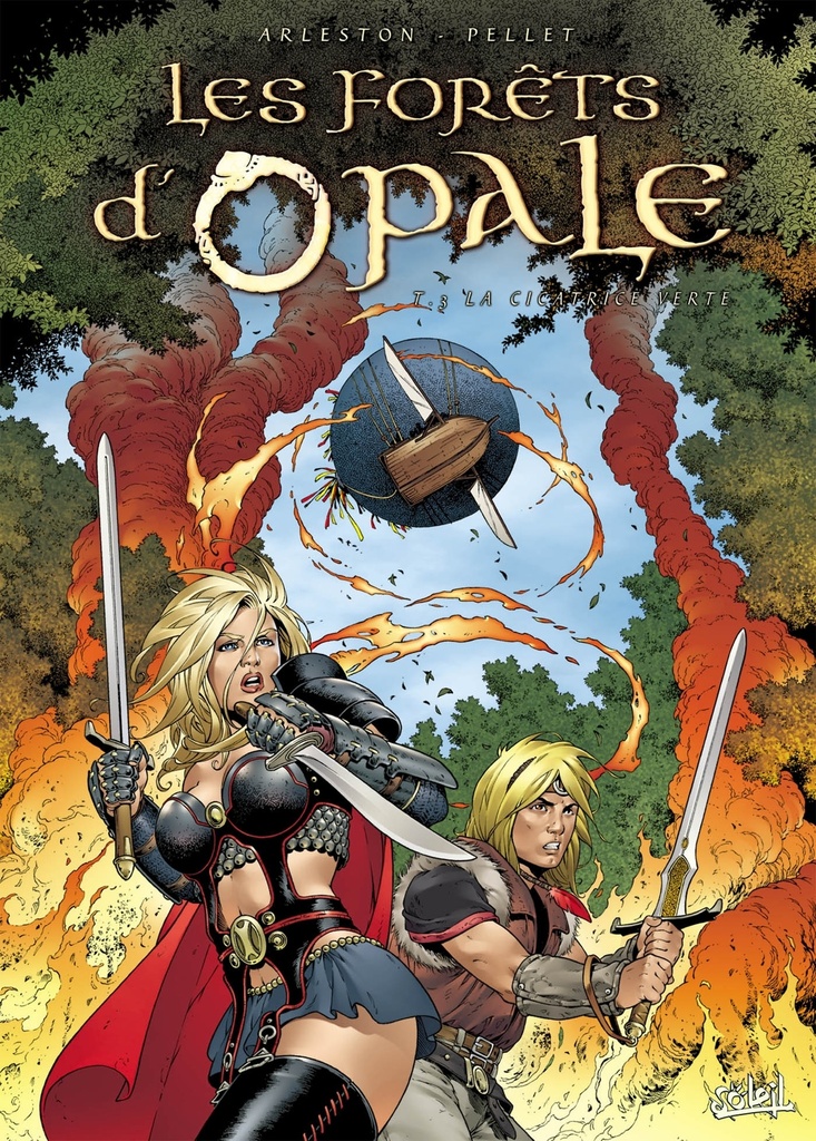 Les Forêts d'Opale T03 - La Cicatrice verte
