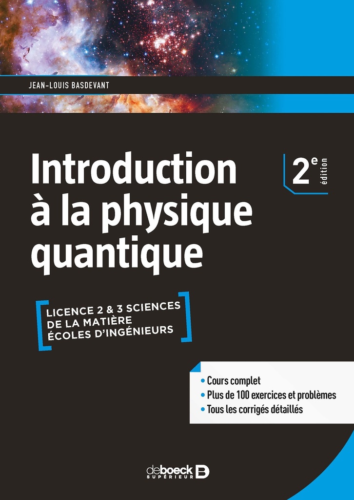 [9782807314429] Introduction à la physique quantique