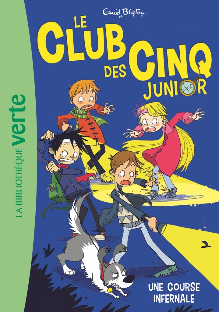 Le Club des Cinq Junior, Tome 04 - Une course infernale