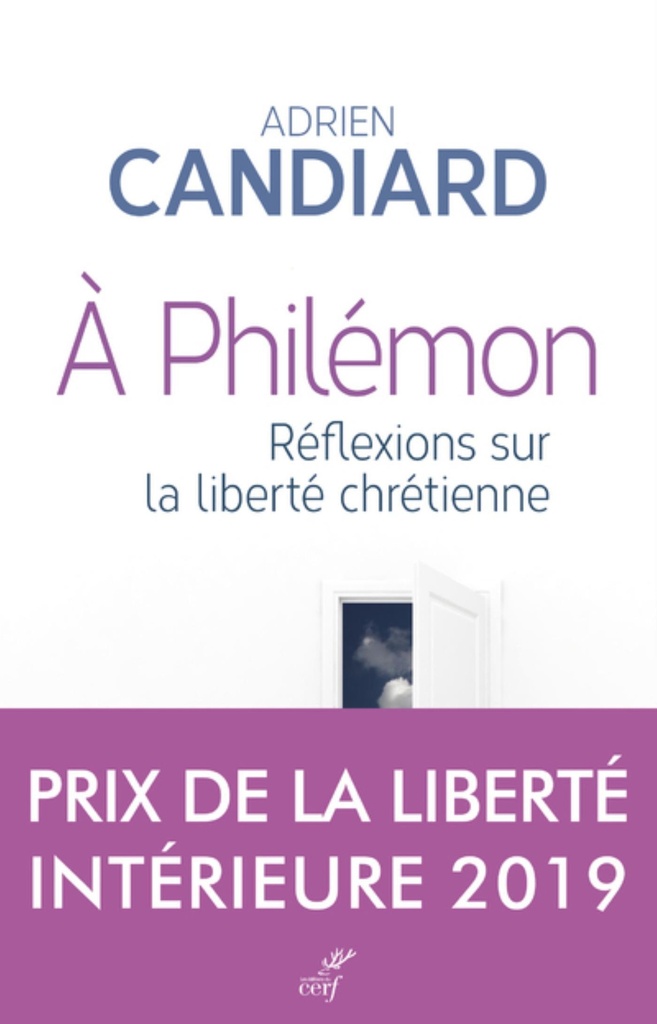 [9782204130721] À Philemon - Réflexions sur la liberté chrétienne