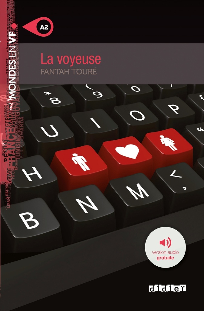 [9782278079728] Mondes en VF - La voyeuse - Niv. A2 - Livre + audios