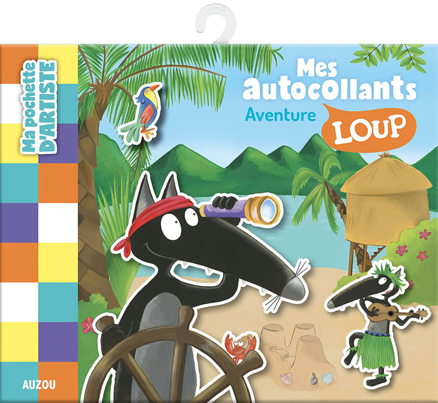 [9782733866702] Ma pochette d'autocollants Loup - aventure
