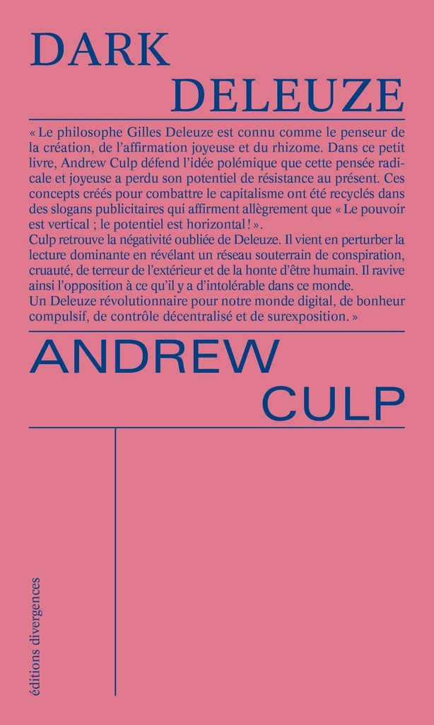 Dark Deleuze