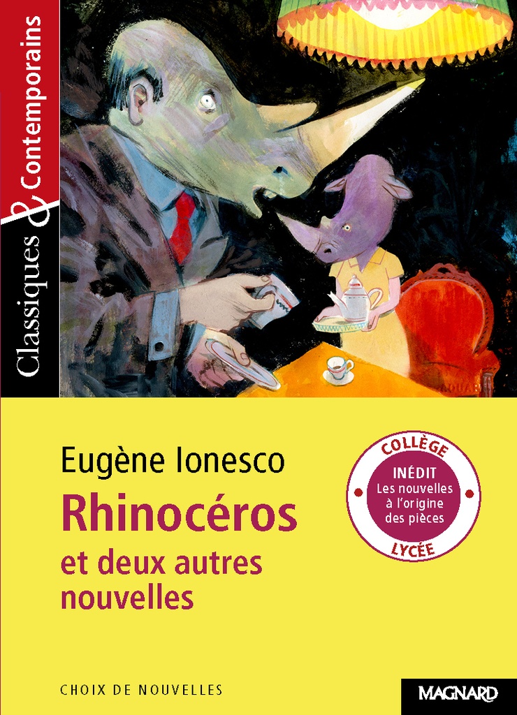 [9782210759176] Rhinocéros et deux autres nouvelles - Classiques et Contemporains