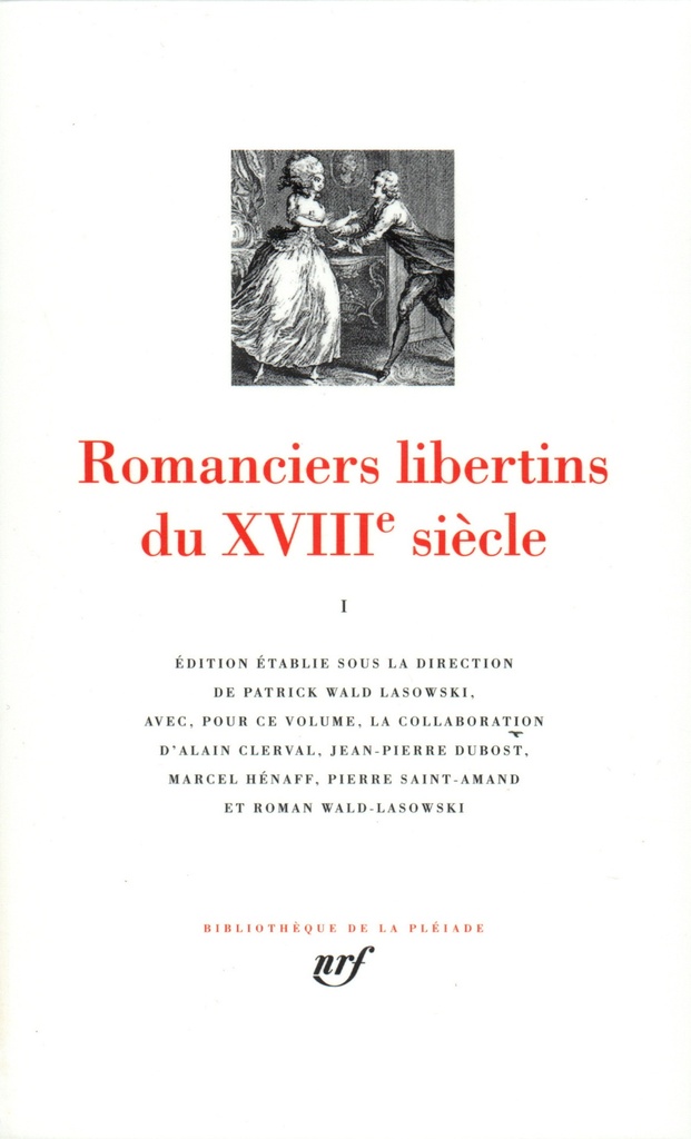 [9782070113293] Romanciers libertins du XVIIIᵉ siècle
