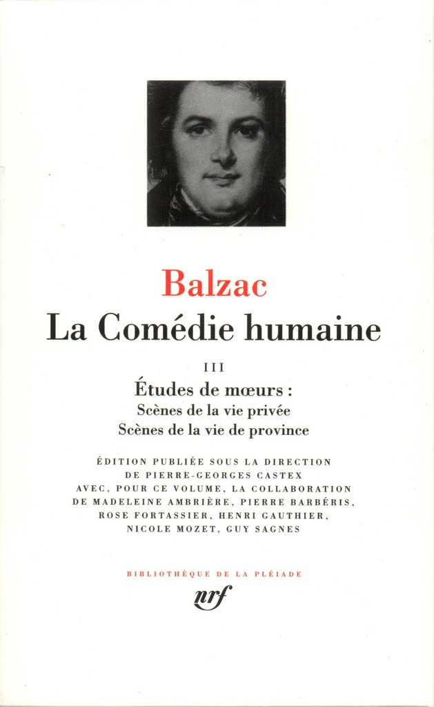 [9782070108589] La Comédie humaine