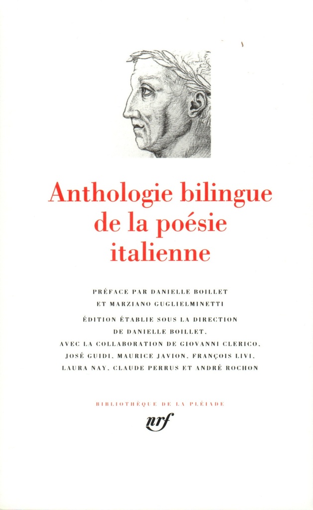 [9782070113712] Anthologie bilingue de la poésie italienne