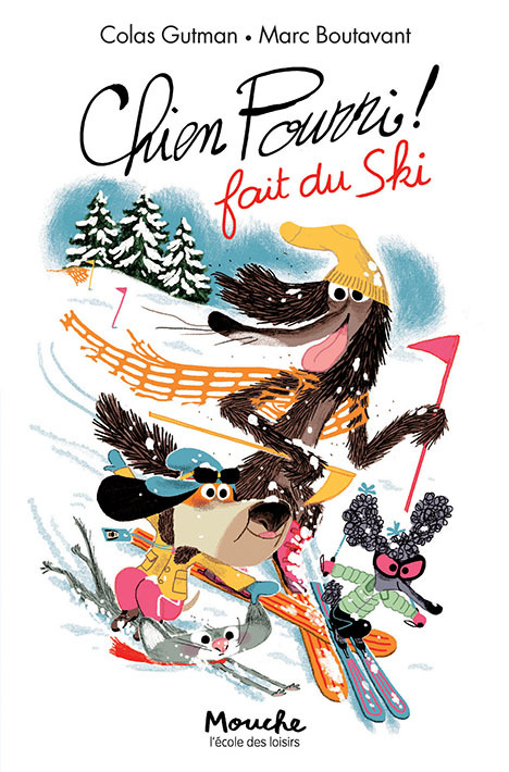 [9782211235013] Chien Pourri fait du ski