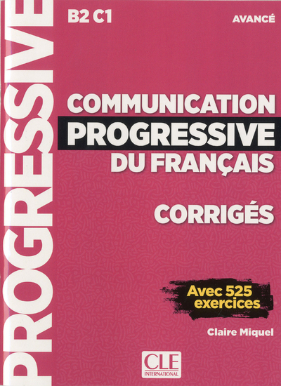 [9782090384611] Corrigés communication progressive du français avancé NC