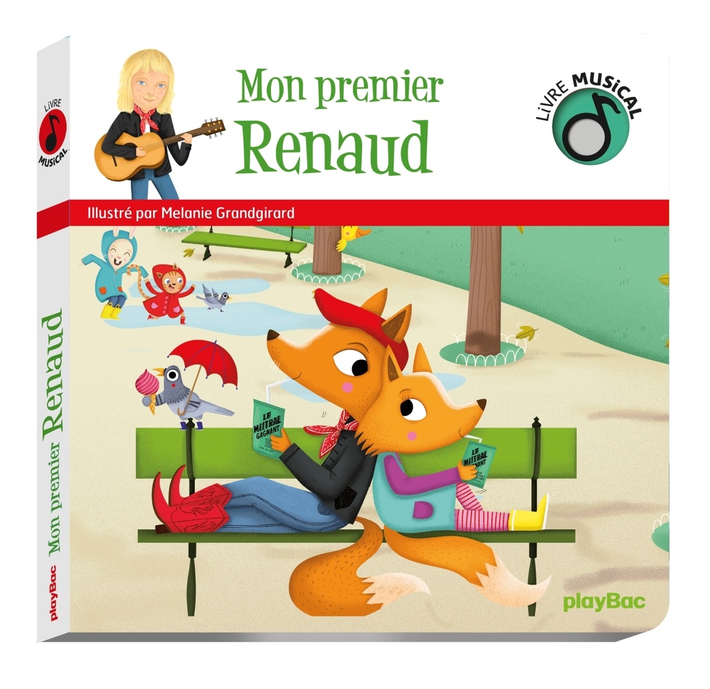 [9782809664324] Livre musical - Mon premier Renaud