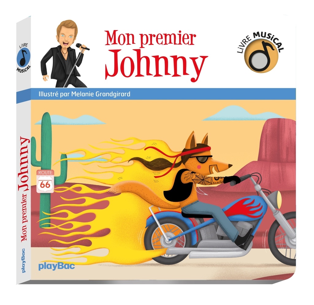 [9782809664430] Livre musical - Mon premier Johnny