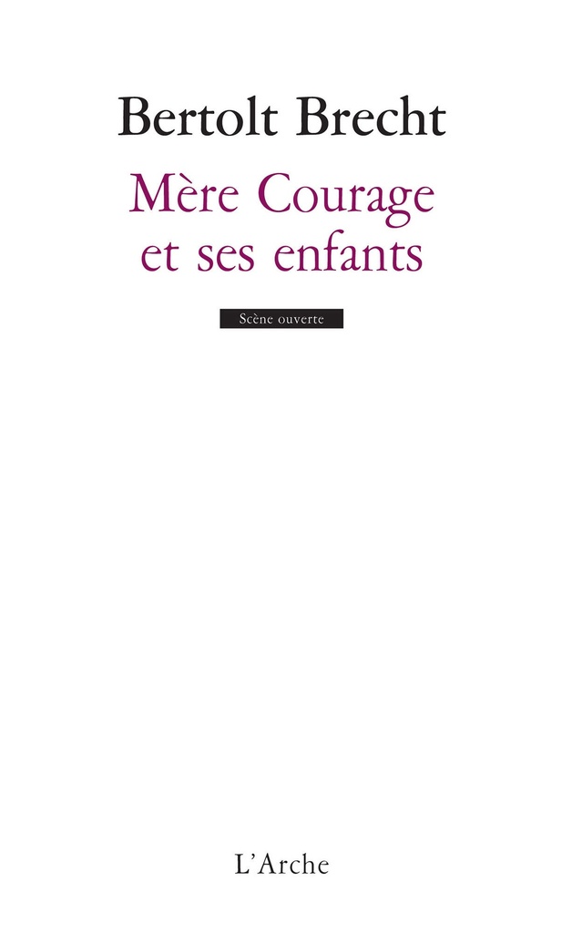 [9782851810106] Mère Courage et ses enfants