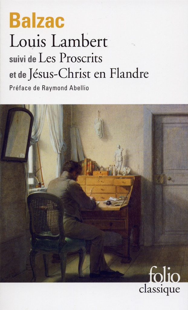 [9782070371617] Louis Lambert/Les Proscrits/Jésus-Christ en Flandre