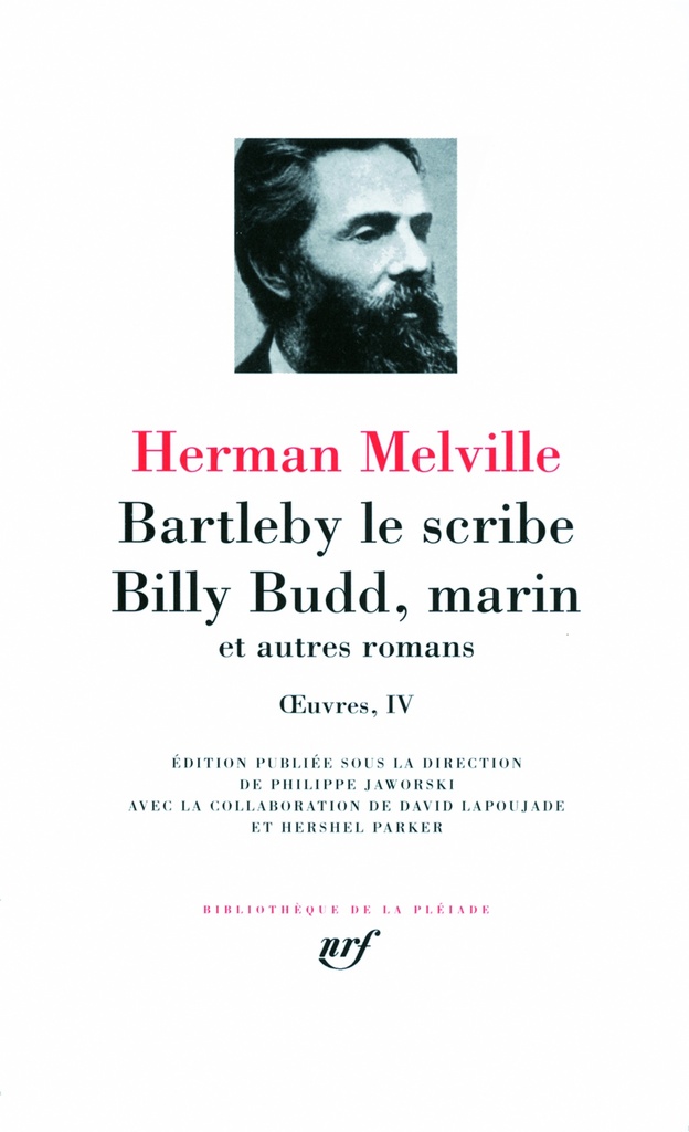[9782070118069] Bartleby le scribe - Billy Budd, marin et autres romans