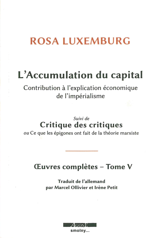 [9782748903720] L' Accumulation du capital