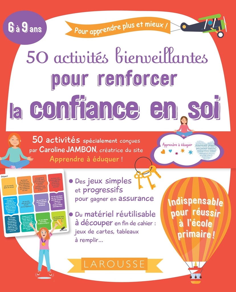 [9782035967633] 50 activités bienveillantes pour renforcer la confiance en soi