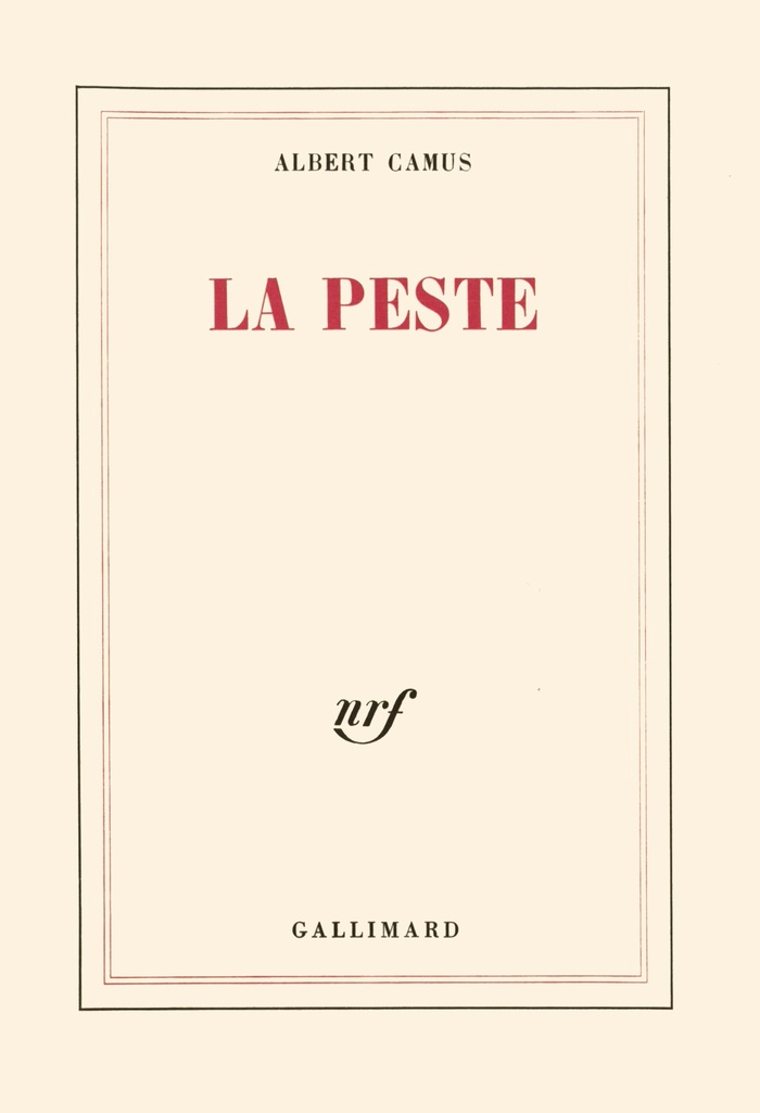 [9782070212033] La Peste