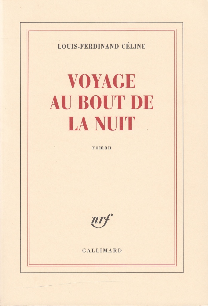 [9782070213047] Voyage au bout de la nuit