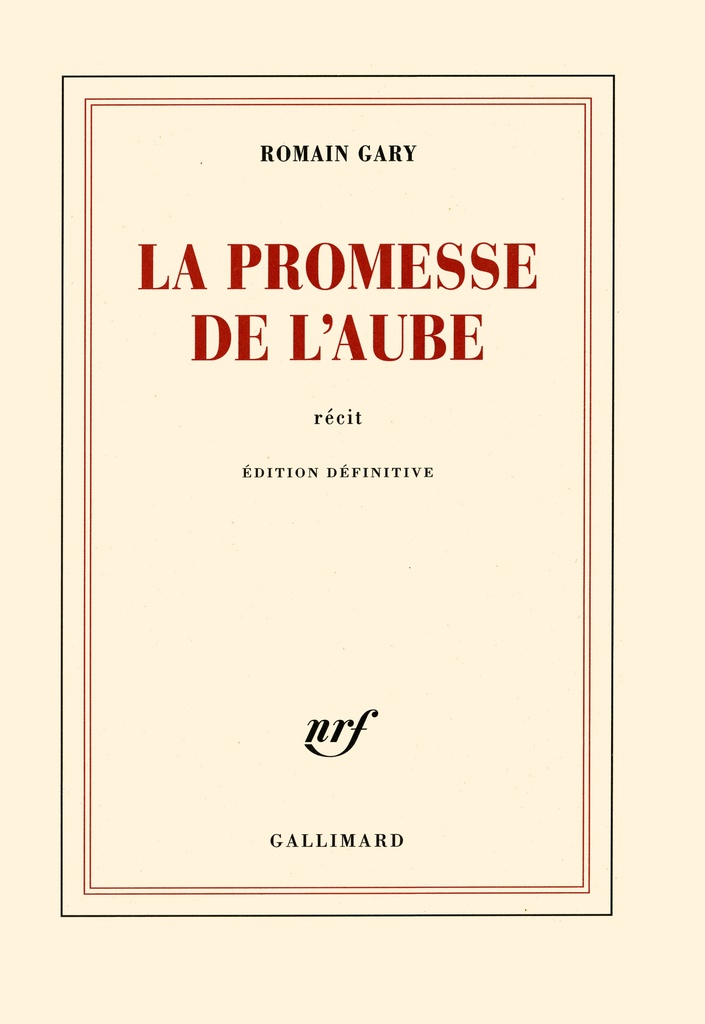 [9782070226641] La promesse de l'aube