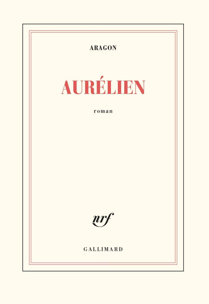[9782070202188] Le Monde réel - Aurélien