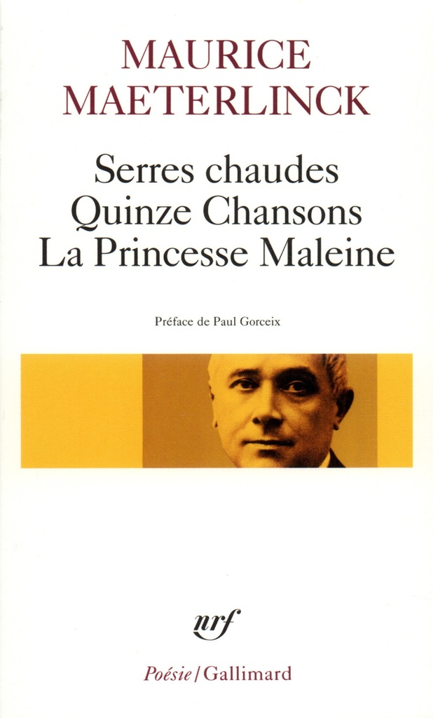 [9782070322459] Serres chaudes - Quinze Chansons - La Princesse Maleine