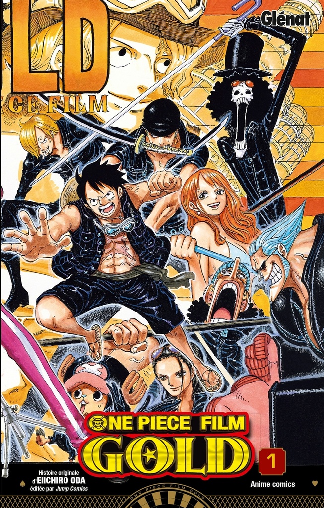 [9782344027585] One Piece Anime comics - Film Gold - Tome 01